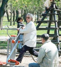 Ледена пързалка през лятото