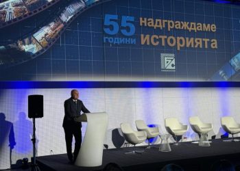 Служебният министър на образованието и науката проф. Галин Цоков, който откри дискусия на тема „Намиране и формиране на кадри за бъдещето на строителството: Изграждане на утрешния свят“