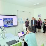 Министърът на образованието и науката Красимир Вълчев откри нов STEM център в най-голямото училище в община Костенец – СУ „Св. Климент Охридски“